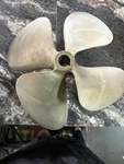 Oj Skipro Prop 13.7X17.5 New 454-MF. Fixed Price $400.00.