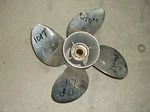 14.25 Inch X 17 Pitch Solas Stainless Steel Lh 4B Propeller 101T Yamaha. Fixed Price $254.13.