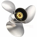 Solas 1231-105-11 Mercury 9.9-12-15-18-20-25 Stainl Steel Propeller Rh 10-1/2X11. Fixed Price $218.74.