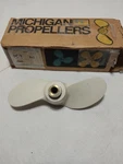 PC-9 Chrysler, Force, Wards, X 5P 2 Blade Aluminum Spline 3.5-8HP Boat Prop. Fixed Price $99.99.