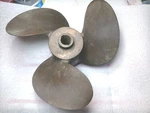 Michigan Wheel SMC-857 Johnson Evinrude Brp 10 1/4 X 11 Bronze Propeller. Fixed Price $50.00.
