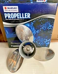 Oem New Suzuki Watergrip Stainless Steel Rh Prop 3 X 16 21.5, 990C0-00810-215. Fixed Price $590.00.