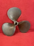 Vintage Chris Craft Brass Propeller Equi-poise T-36 634 Rh. Fixed Price $225.00.