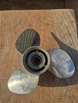 Stainless Steel Propellor 11 3/4" X 12". Will Fit Stroke Suzuki, Mercury. Fixed Price $100.00.