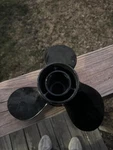 **quicksilver Black Diamond 13 X 3-BLADE Aluminum Propeller 2038P19. Fixed Price $89.00.