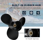 Brp, Johnson, Evinrude, Omc Aluminum Blade 13 1/4 X 17 Outboard Propeller. Fixed Price $40.00.