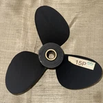 Omc Pin Drive 15X15 Stainless Steel 172491 3 Blade Right Hand Propeller. Fixed Price $250.00.