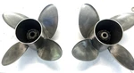 Mercury Offshore Series Pair Blade 14" X 19P Ss Props, 4.75" Freshwater!. Fixed Price $623.00.