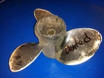 0391668 Yy 0765181 Propeller, 14 X Johnson Evinrude Omc 100HP. Fixed Price $29.00.