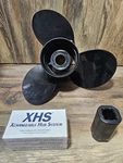 New Aluminum 15" 17P Mercury Black Max Propeller 832828A45P17 Flo Torq. Fixed Price $186.00.