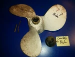 0277617 Propeller Nut Michigan Johnson Evinrude 35HP RDS-20 (97 Aaa). Fixed Price $49.50.