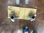 Mercury Bravo 1 22P Counter Rotating Prop Set (lh/rh) Excellent Condition. Fixed Price $1250.00.