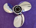 Solas Stainless Steel Boat Prop 2121-093-08. Fixed Price $150.00.