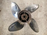 Left Hand Blade 15 1/4" Powertech Prop, OFX4L24PCL200, Suzuki #2747. Fixed Price $334.00.