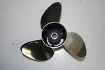 New Left Hand 14 3/4" 17P Omc Ss Prop, 3858029 Evinrude Johnson Volvo Sx. Fixed Price $199.99.