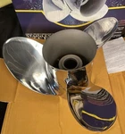 Michigan Wheel Apollo Hubless Stainless Steel Boat Propeller 14-1/4 X 17. Fixed Price $349.99.