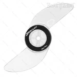 Motorguide Blade Sea Clear Prop - Mercury 3" Hub MFF124074. Fixed Price $31.98.