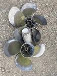 Pair Of Used Mercury Zeus Propeller Lprops 8M8023880 8M8023890. Fixed Price $2000.35.