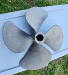 Michigan Hy Torq Dqx Boat Propeller 764066X Rh 18 20.5 Nibral. Fixed Price $899.00.