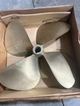 Nos Michigan Wheel Dyna Quad Nibral 21 X Lh 3/4" Bore Propeller 350781. Fixed Price $898.98.
