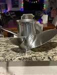 Johnson/evinrude Rogue Blade 13 1/2 X Stainless Steel Propeller - 763964. Fixed Price $250.00.
