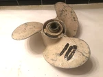 Used Omc Johnson Evinrude (60-75 Hp) 9.5 X 10 Outboard Propeller 554236. Fixed Price $59.99.