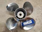 Blade 12 1/2" X 17P Evinrude Johnson Omc Shooter Ss Propeller, 175417, P5006. Fixed Price $278.00.