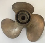 Vintage Brass Propeller Michigan Smc 855 IT/402. Fixed Price $99.97.