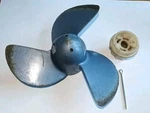 Johnson Evinrude 316651 Propeller 3-4HP 3/8 X 1/2 (metal Type). Fixed Price $34.99.