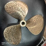 Inboard Propeller Michigan Wheel Dyna-jet 13X10 Lh Blade Nibral 350 Series. Fixed Price $199.95.
