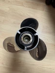 Stainless Steel Mercury Quicksilver Laser Ii (4816546A41) Propeller (21" Pitch). Fixed Price $225.00.