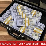 $100 Bills Prop Motion Picture Money $10,000 Dollars Total Fake Usa Ship. Fixed Price $5.29.