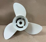 Used Michigan / Johnson & Evinrude 13 X 19 Aluminum Outboard Propeller # 012051. Fixed Price $60.00.