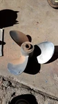 Omc Johnson Evinrude 172492 Stainless Steel Pin-drive Pitch Propeller. Fixed Price $150.00.
