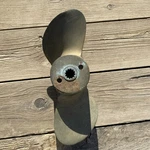 Vintage Mercury Quicksilver Brass Boat Propeller 48-26505A-115 Kiefhaefer. Fixed Price $150.00.