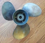 Michigan Propeller #SSV-211-C Lh Used Stainless Steel Fits Volvo 14.5 X 21". Fixed Price $179.95.
