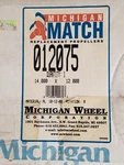 Michigan Wheel P/n 012075 14 X Replaces Johnson Evinrude 40-75HP, Blade. Fixed Price $110.00.