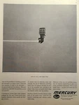 Mercury Outboard Quieter Boat Motors Jet-prop Power-dome Vintage Print Ad 1962. Fixed Price $16.77.