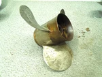 Mercury Outboard Stainless Propeller Right Hand Rot 14" Dia X 19P Needs Hub. Fixed Price $31.50.