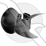 Volvo Penta X8 Forward Front Replacement Prop Blade Set 3807779 3861600. Fixed Price $34.99.