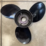 Mercury Blackmax 14.5X19 Pitch Aluminum 3 Blade Right Hand Propeller. Fixed Price $130.00.