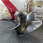 48-815744 A47 New Genuine Oem Mercury High Five Ss Propeller 13 X 22 Pitch Nos. Fixed Price $800.00.