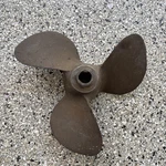 Vintage 10 Michigan SMC622 Blade Bronze Propeller Brass 2.75 Depth 7/8 Shaft. Fixed Price $50.00.