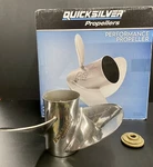 Stainless Quicksilver Performance Propeller 13.375 14RH Boat QS5114X. Fixed Price $88.00.