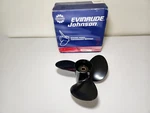 New Genuine Johnson / Evinrude 763488 Aluminum 13 X 11" Propeller 35- 75 Hp. Fixed Price $149.00.