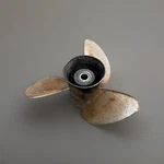 Sst Stainless 14-3/4" X 176617 Omc Johnson, Evinrude Propellor 19P. Fixed Price $70.00.