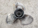 12" X 11P Yamaha Stainless Propeller, 11-G, 13 Spline Hub, P9260. Fixed Price $196.00.