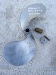 Champion Antique Outboard Motor Propeller S4G D4G 1940-41 4G126 3.6HP 1/2" Bore. Fixed Price $24.95.