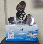Solas 3532-140-19 Propeller Lh Counter Ss 14X19 Yamaha. Fixed Price $199.99.