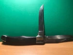 Vintage Original Kabar 1184 Hunter Two Blade Wooden Handle Pocket Knife Usa. Fixed Price $59.99.